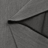 Crêpe sergé polyviscose Camille anthracite