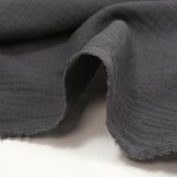 Double gaze gris pétrole