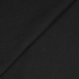 Jersey de laine envers gratté noir
