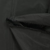 Taffetas de soie et polyester noir