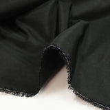 Taffetas de soie et polyester noir