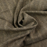 Laine mélangée chevrons beige