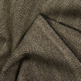 Laine mélangée chevrons beige