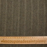 Laine mélangée chevrons beige