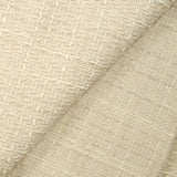 Tweed Emma lurex polyester fond crème