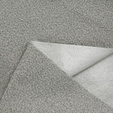 Lainage bouclette souple gris