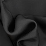 Organza de soie noir