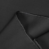 Organza de soie noir