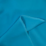 Crêpe de chine 100% soie turquoise