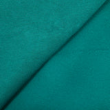 Tissu sweat minkee épais vert foncé