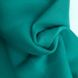 Tissu sweat minkee épais vert foncé