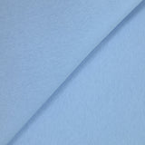 Tissu sweat minkee épais ciel
