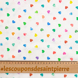 Cotton stung printed rainbow