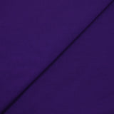 Polycoton froissé violet