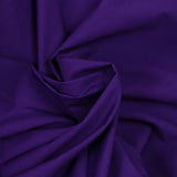 Polycoton froissé violet