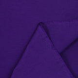 Polycoton froissé violet
