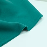 Tissu sweat minkee épais vert foncé