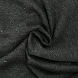Jersey de polyviscose lourd envers gratté doux anthracite