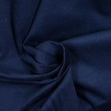 Velours côtelé Lina coton 1 mm marine