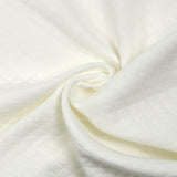 Jersey matelassé losange blanc cassé