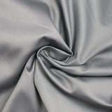 Poplina de algodón satinado gris