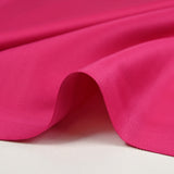 Popeline de coton satinée fuchsia