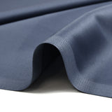 Popeline de coton satinée bleu jeans