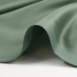 Sage satin cotton poplin