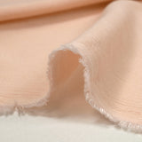 Crépon de viscose rose pâle