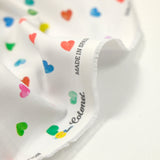 Cotton stung printed rainbow