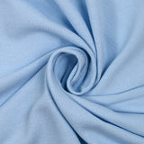 Maille polo coton bleu layette