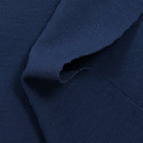 Jersey de viscose moyen bleu marine