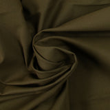 Algodón liso verde militar