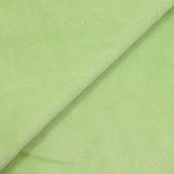 Tissu éponge bambou vert pomme vendu au mètre