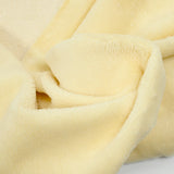 Cream bamboo sponge fabric sold per meter
