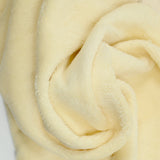 Cream bamboo sponge fabric sold per meter