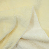 Cream bamboo sponge fabric sold per meter