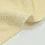 Cream bamboo sponge fabric sold per meter