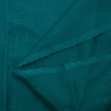 Mousseline de 100% soie unie bleu canard