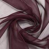 Muselina de seda 100% lisa color vino