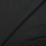 Crêpe satin gaufré viscose noir