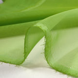 100% silk muslin plain apple green changing anise
