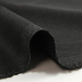 Tejido traje fantasía mezcla lana fondo negro antracita