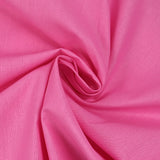 Coton uni rose bonbon