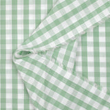 Coton Vichy 9mm vert jade
