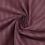 Lino algodón rayas Lurex dorado fondo rosa viejo