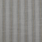 Coton lin rayé Lurex doré fond gris