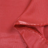 Polyester effet lamé rouge