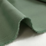 Gabardine polycoton souple jade