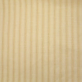 Coton lin rayé Lurex doré fond crème brûlée